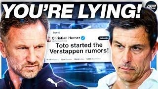 Horner SLAMS WOLFF for POACHING Verstappen!