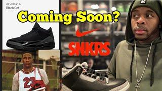 Nike Air Jordan 3 Black Cat 2025 Release?