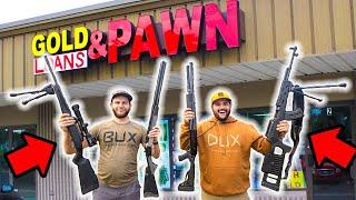 1v1 PAWN SHOP GUNS Budget Backyard Challenge!!!