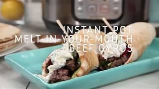 Instant Pot Melt in Your Mouth Beef Gyros