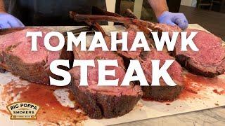 How to Make Tomahawk Steak | Big Poppa Smokers