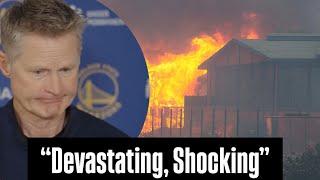  Warriors Steve Kerr Lost Childhood Home in Pacific Palisades Wildfire + 90 Year Old Mom Evacuated