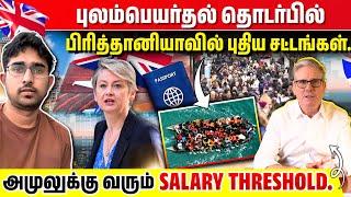 UK குடிவரவில் மாறியிருக்கும் புதிய சட்டங்கள் | வேலைவாய்ப்புகள் மட்டுப்படுத்தப்படும் | Rimaz VLOG