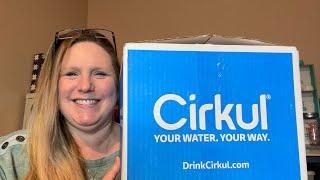 Cirkul water bottle unboxing 