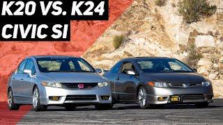 K20 Civic vs. K24 Swap Civic Si: Which Is More Fun?