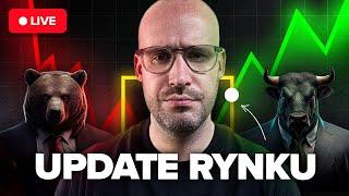  LIVE: UPDATE KRYPTO GÓRA CZY DÓŁ ? | CO ROBIĆ PO REGULACJACH MICA ?