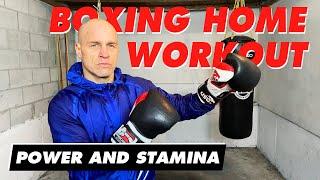 Punching Power and Stamina for Boxing | 8 Rounds | Boxing Home Workout