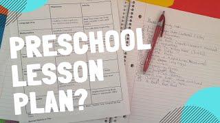 How to Create A Preschool Lesson Plan in 7 minutes?