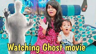 Watching Ghost movie  | comedy video | funny video | Prabhu sarala lifestyle