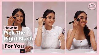 Choosing The Right Blush For Your Skin Tone | For Fair, Dusky & Medium Tones | Beauty Basics | Nykaa