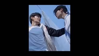 Sun & Peace, the coolest duo. Peace was protecting Sun after their first date  #thebangkokboy