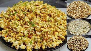 How To Make Flavoured Popcorn Caramel And Cheese Masala | Flavoured Popcorn Recipe | ChefAshok