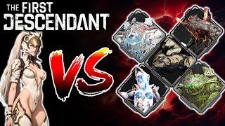 The First Descendant High Voltage Ultimate Bunny Build VS All Hard Mode Void Intercept Bosses!