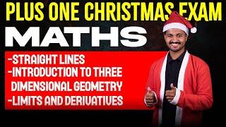 Plus One Christmas Exam | Maths Chapters 9, 11, 12 | Eduport Plus One Science