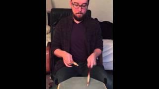 Practicing Paradiddle Accents