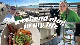 WEEKEND VLOG | A MUCH NEEDED RELAX BY THE SEA, BRIGHTON SHOPPING & PUB LUNCH