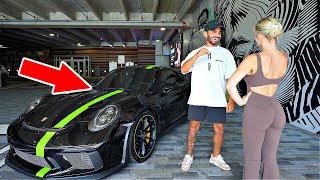 SURPRISING GIRLFRIEND WITH PORSCHE 911 GT3RS