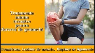 Gonartroza, leziune de mensic sau de ligamente ( tratamente minim invazive) Dr Tarek Nazer