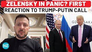 On Cam: Zelensky's First Reaction To Trump-Putin Phone Call, USA's Rejection Of Key Ukraine Demands