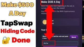 29 July Tapswap Code Today | How To Make $500 A Day With Cryptocurrency Arbitrage