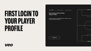 First login to Player Profile | How to set up Player Profile | Veo 101