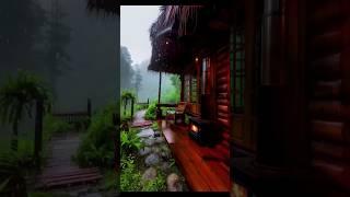 Lounge / Tranquil Mountain Retreat / Cozy Lounge / Rainy Days / Clouds / Nature's Splendor/ #shorts