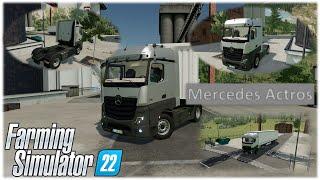 FS22 Everyday mod/ Mercedes Benz Actros 2020 Truck