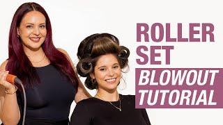 How to Get Volume with Roller Sets | Classic Hair Styling Tutorial | Kenra Professional