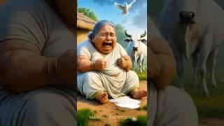 Hungry Grandma Drank All the Cow's Milk but Fell Sick