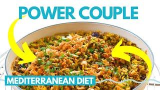 Persian Rice & Lentils | Mediterranean Diet Dinner Recipe