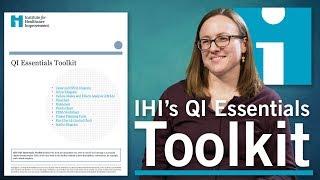 IHI's QI Essentials Toolkit