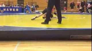 Robert Banner vs James Archer @ Hermon Duals 1/4/14