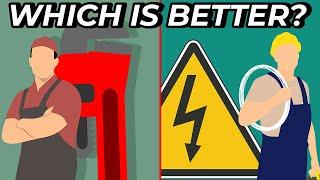 PLUMBER vs ELECTRICIAN: Which Is a Better Job?