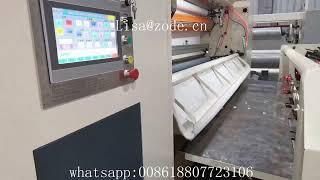 Non Stop Toilet Paper Tissue Rolls Converting Rewinding Machine Production Line