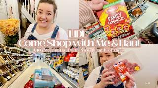 LIDL Come Shop with Me & Haul | UK Groceries | Family of Three