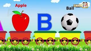 Alphabet ABC train for kids | Learn Alphabet Train | ইংরেজি বর্ণমালা | 5 Minute Solution BD