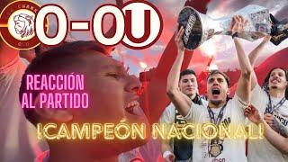 Chankas 0-0 Universitario Reacción desde Andahuaylas | Universitario de Deportes Campeón 2024