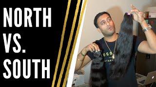 North Indian Hair Vs. South Indian Hair explained in 2 minutes.