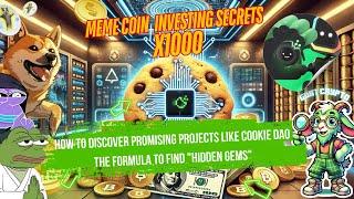 How to Discover Promising Projects Like Cookie DAO – The Formula to Find "Hidden Gems"