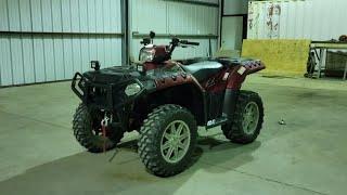 2010 Polaris Sportsman 550 EPS EFI Walkaround