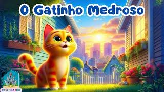 O GATINHO MEDROSO - História Infantil | #historiainfantilparadormir #historiainfantil #historinha