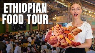 We ate RAW MEAT in ETHIOPIA (Addis Ababa)