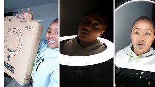 Unboxing my 18inch ringlight //with Maureen