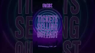 Book your tickets via ROX App now!