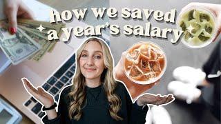 Budgeting Dos and Don'ts to Save Money Each Month | How we saved a year's salary in our bank account