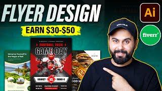 Flyer Design Full Tutorial | How to Create Flyer Design in Illustrator