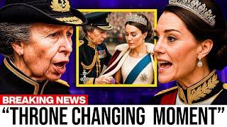 Princess Anne CROWNS Catherine ‘Monarch’s Honour’ in SHOCKING Trooping the Colour Power Shift!