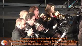 Championnat national des Brass Band: Le Brass Band Musicalis d’Algrange finit premier de sa division