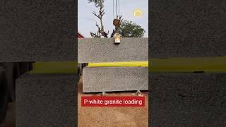 p-white granite loading  #viral #shorts #granite