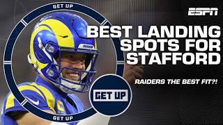 REVEALING landing spots for Matthew Stafford + Could Aaron Rodgers end up in LA?!  | Get Up